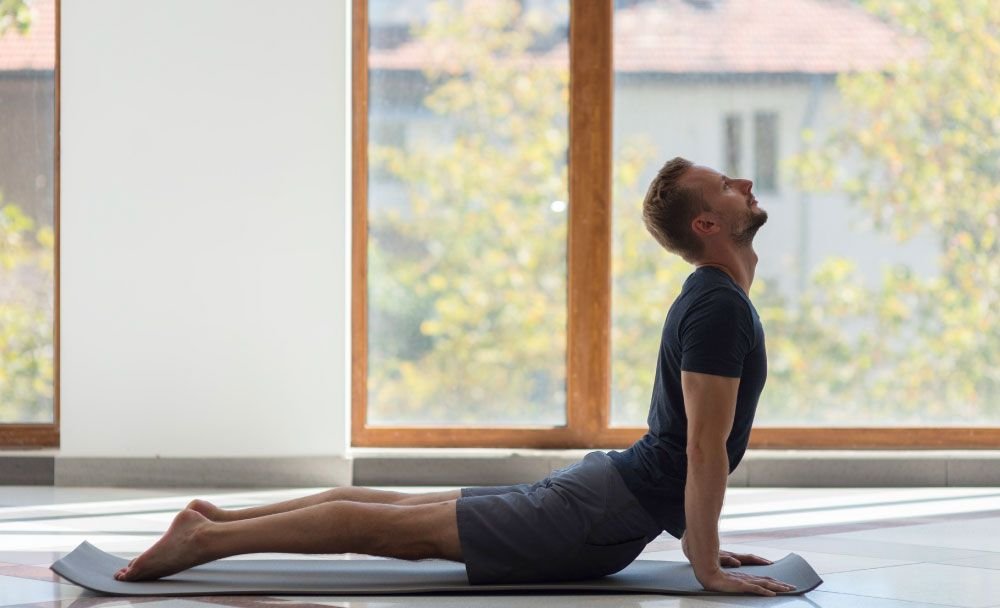 bhujangasana steps - livayur