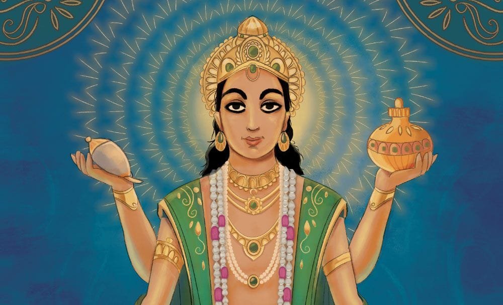 dhanvantari god