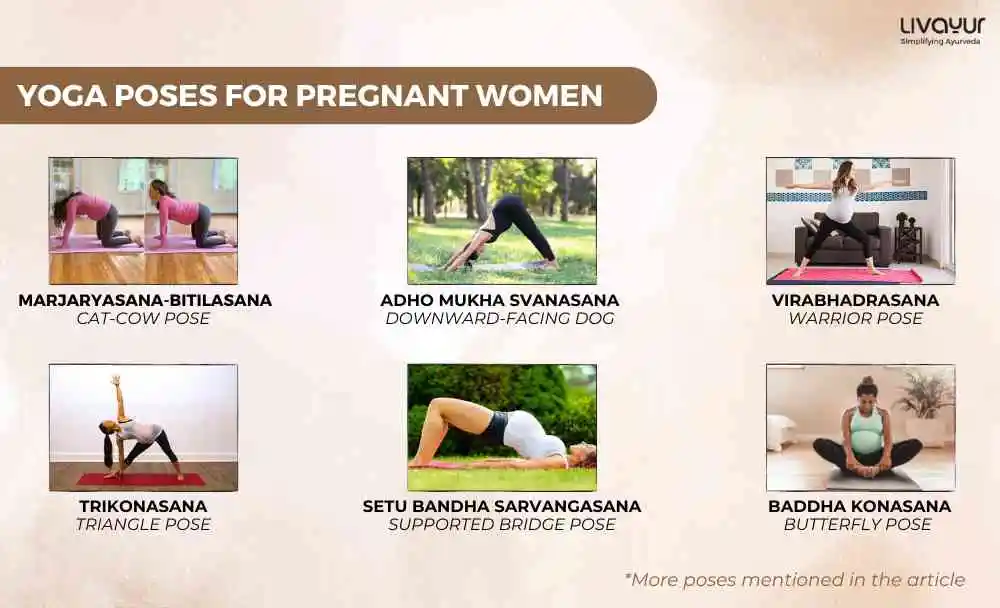 Top 12 Best Yoga Poses for Pregnant Women (3) Top 12 Best Yoga Poses for Pregnant Women 3