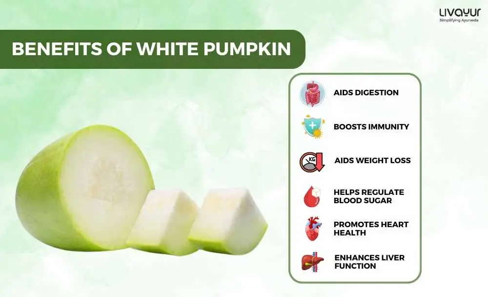 White Pumpkin Benefits White Pumpkin